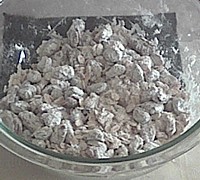 Mixture of dry ingredients