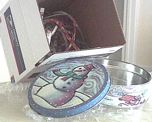 Pack carefully before mailing homemade cookies