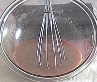 combining sugars and eggs