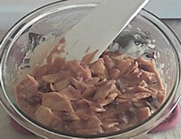 mixture of apple bars