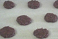 portioning batter before baking