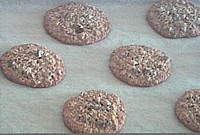 flourless oatmeal chocolate chip cookies