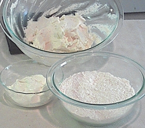 sugar cookies - before adding dry ingredients