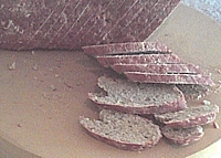 Cutting cookies after first bake