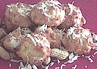 Pina colada birthday cookies for America