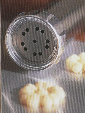 aA cookie press and spritz cookies