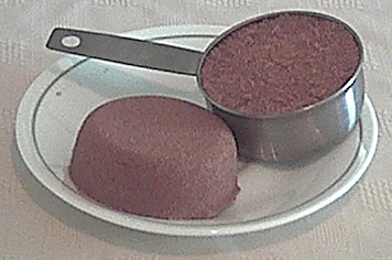 A technique to scale brown sugar
