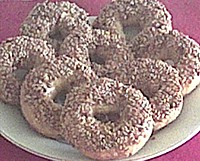 Armenian sesame cookies