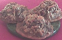 Muddy snowball cookies