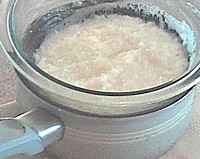 Before adding chocolate chips
