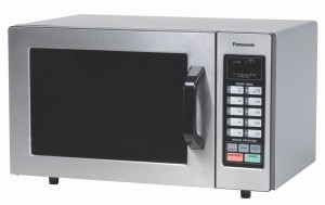 1. Panasonic NE-1054F Stainless Commercial Microwave