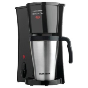 Black & Decker DCM18S Brew'nGo Personal Coffeemaker