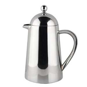 Francois et Mimi DoubleWall French CoffeePress, StainlessSteel