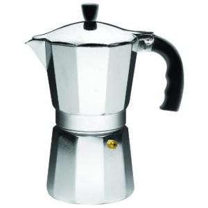 IMUSA, B120-43V, Aluminum Espresso Stovetop Coffeemaker, Silver