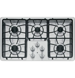 GE JGP633SETSS 36 Stainless Steel Gas Sealed Burner Cooktop